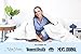Luna Luxe Cotton Weighted Blanket for Adults - Soft Blankets Back to School Dorm Room Essentials - Oeko-Tex All-Season Travel [20lbs - Queen - 60