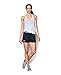 Under Armour Womens Play Up short 2.0 - Mesh, Black /White, Medium