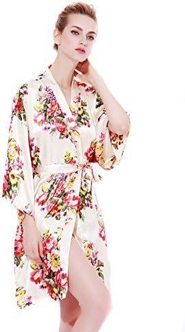 Bridesmaids Robes Floral Wedding Bride by Endless Envy