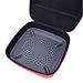 Aenllosi Hard Storage Case Compatible with Cricut EasyPress 2 (red, 12