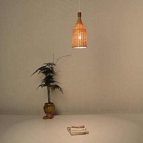 DMMSS Hand-Woven Rattan Chandelier Creative Art Portfolio Lighting Lamps , A1