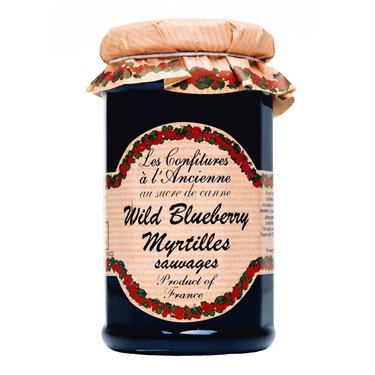 Blueberry Jam Andresy All natural French jam pure sugar cane 9 oz jar Confitures a l'Ancienne, One