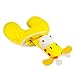 Giraffe Neck Pillow/Stuffed Animal Travel Pal by Satellas Perfect Travel Pillow for Any Age - Converts from Neck Pillow to Stuffed Animal