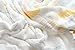 The Storks Luxury 100% Bamboo Unisex Muslin Swaddle Blankets, Super Soft, Hypoallergenic And Breathable Burp Cloth, Nursing Cover, Sleep Sack, Changing Pad For Baby Girls And Boys, 2 Piece
