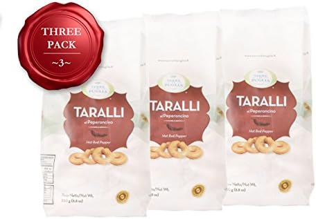 Terre di Puglia Peperoncino Taralli | 3 PACK