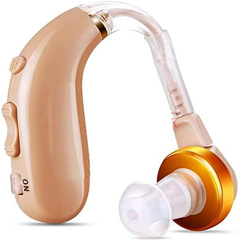 HYFZY Rechargeable hearing aid, Middle and old aged hearing loss, Back and back Rechargeable(Both left and right ears can be worn)