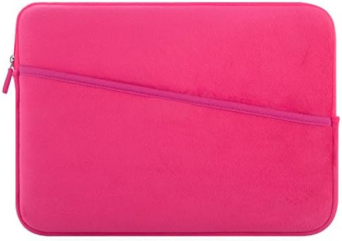 Laptop Sleeve KAOPU 13 - 13.3 Inch Protective Laptop Bag Case for MacBook Air &amp; MacBook Pro 2016/2017, MacBook Pro Retina Late 2012, 12.9 inch iPad Pro 2017, HP, Dell, Asus, Acer (Rose Red)