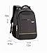Business School Laptop Backpack hiking best Computer travel backpack book bag Black Gear for Student Waterproof Water Resistant Unisex Fits Most 15 Inch Laptops and Tablets ipad (Black01)