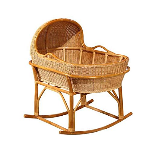 baby crib rattan