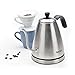 Aroma Housewares Professional AWK-210SB Electric Water Kettle, 1.0 liter, Sliver
