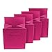 Sorbus Foldable Storage Cube Basket Bin (4 Pack, Pink)