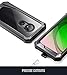 Poetic Moto G7 Play Rugged Clear Case, Moto G7 Optimo Case, Full Body Hybrid Shockproof Bumper Cover, Built-in Screen Protector, Guardian Series, DO NOT FIT Moto G7 Or Moto G7 Power, Black/Clear