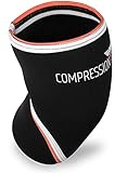 Knee Sleeve Brace - 7mm Neoprene Compression Knee Sleeve - Highest Quality Knee Support For Weightlifting, Powerlifting, Squats - No Risk, SureFit Guarantee!