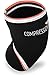 CompressionDR Neoprene Knee Sleeve - 7mm Neoprene Compression Knee Sleeve for Women and Men Knee Support for Weightlifting, Powerlifting, Squats - Black/Large