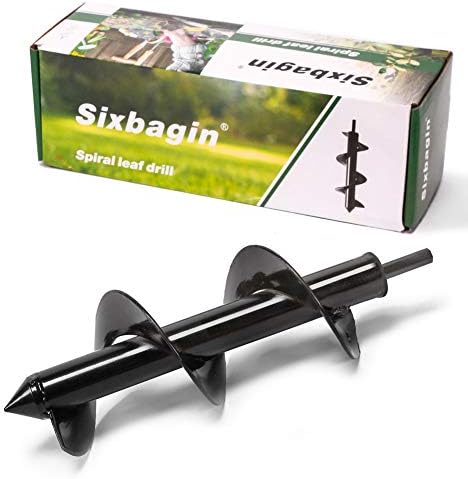 Auger Drill Bit, Non-Slip -3.5" x 10" Garden Plant Flower Bulb HEX Shaft Auger, Earth Auger Bit, Fence Post Hole Digger Drill Bit- Bulb & Bedding Plant Auger