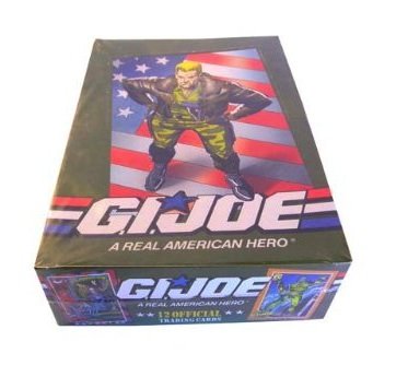 G.I. Joe A Real American Hero Trading Cards Sealed case of 36 packs by Impel