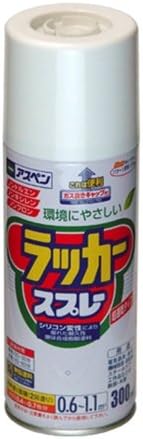 Amazon アスペン ラッカースプレー 300ml ツヤ消しクリアー スプレー塗料