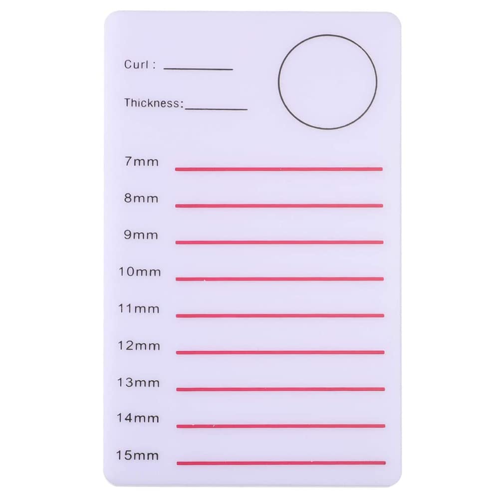 Women Acrylic Eyelash Lash Tile Grafting Holder False Eyelash Tray Pallet Eyelash Extension Tool for False Eyelash Grafting Pallet Eyelash Extension Tool