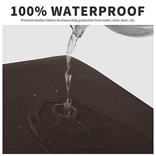 EasyGoing PU Leather Recliner Sofa Slipcovers, Waterproof Stretch Sofa