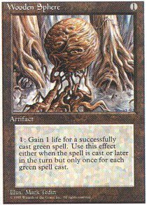 Magic: the Gathering - Wooden Sphere - Fourth Edition