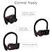 Bluetooth Headset, IPX5 Waterproof, Wireless Sports Headset, Bluetooth 5.0, HiFi Bass Stereo, Anti-Sweat in-Ear Headphones, with Microphone, Noise Cancelling Headphones for Workout, Run, Gym,iPhonethumb 2