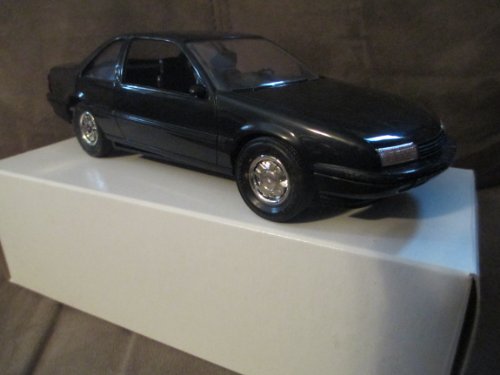 #6088EO Ertl/AMT 1988 Beretta GT,Black 1/25 Plastic Promo,Fully Assembled