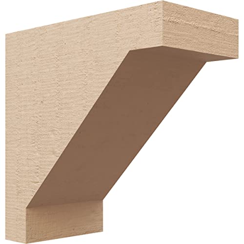 5"W x 10"D x 10"H Classic Burlington Rough Cedar Woodgrain TimberThane Corbel,…