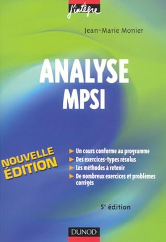 Download Analyse MPSI PDF