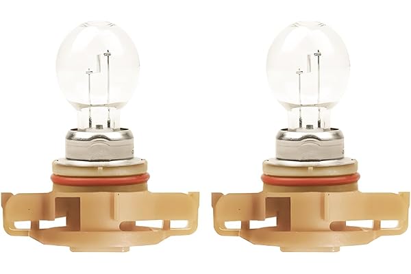 XINLIYA PSX24W 2504 4300K 12V 24W Car LED Fog Light Bulbs, 2PCS Vehicle Halogen Lamp Daytime Running Light, Automotive Clear