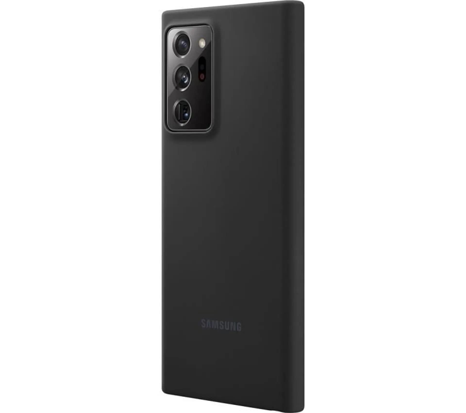 Samsung Note20 Ultra Silicone Cover, Black