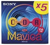 Sony 5MCR-156A 8cm 3 Inch CD-R Disc For Mavica Digital Cameras 5-pack
(Discontinued By Manufacturer)
