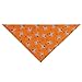 Insect Shield Repellant Dog Bandana for Protecting Dogs from Fleas, Ticks, and Mosquitoes, Dogs & Bones, Orange, 1 Count (Pack of 1) (IE9412 69), 19 by 19-Inch