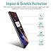 OnePlus 6T Screen Protector - ICHECKEY [Full Adhesive] [3D Full Coverage ] Tempered Glass Screen Cover Shield for OnePlus 6T - Black