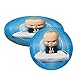 Baby Party Supplies for Boss, 20 plates, 20 napkins and 1 tablecloth
