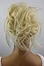CAISHA XXL Hairpiece Scrunchie Updo Voluminous Slightly Wavy Messy Bun Platinumblond G3F