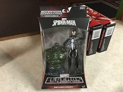 Marvel Legends Infinite 6' Figure MOC - BAF Green Goblin BLACK SUIT SPIDER-GIRL