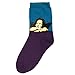Wrapables Famous Painting Masterpiece Artwork Crew Socks (5 pairs), Collection 2