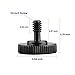ChromLives Thumb Screw Tripod Screw Camera Quick Release 1/4