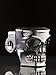 Kruzer Kaddy Kruzer Kustom Kaddy Chrome Skull Motorcycle Cup Holder HANDLE BAR Mount