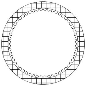 John Deere Disc Transmission Drive Shaft Assembly Part No: A-RE36170