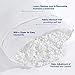 oaskys Shredded Memory Foam Pillow Queen Size Hypoallergenic Removable Washable and Luxury