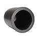 #12 Black Foundry Clay Graphite Crucibles Cup Furnace Torch Melting Casting Refining Silicon Carbide Graphite Crucibles for Copper Brass Gold Silver Aluminum - Black