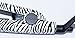 RoyalCraft Hair Straightener Iron Zebra Print Ceramic Professional Immediate Heat Up.