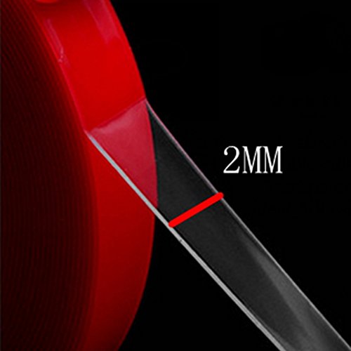 Eachway 2mm Lcd Sticker Double Sided Adhesive Glue Tape Cell Phone Repair Tape for Repair Iphone,Samsung,HTC Mobile Phone Cellphone Touch Screen Digitizer Lcd Screen Display(2 Pack)