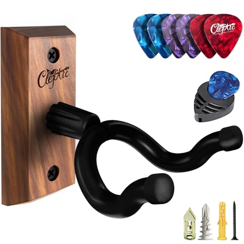ClefArc U-shape Hardwood Guitar Wall Mount