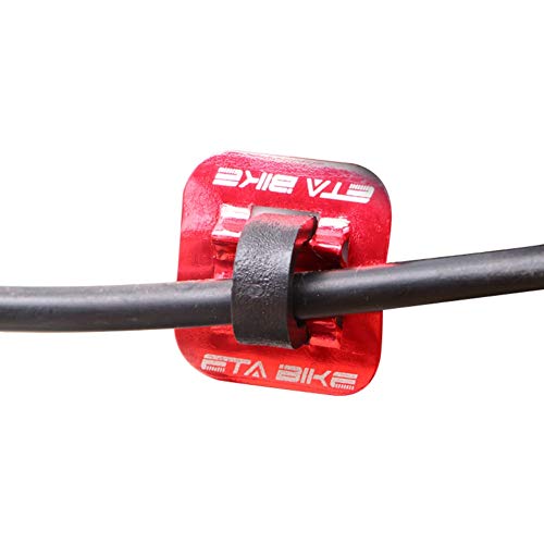 Balight Bicycle Cycle MTB Cable Tube Guid Accessories 5pcs/Set Aluminum Alloy Mountain Bike Brake Cable Oil Tube Guide Shifter Adapter Bicycle Frame C Buckle - Thumbnail 4