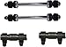 PartsW - 14 PC Front Suspension Kit Compatible with Dodge Ram 1500 2000-2001 RWD Models