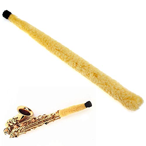 ZeHui Soft Cleaning Brush Cleaner Pad Saver for Alto Tenor Soprano Saxophone Woodwind Instrument Parts