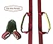 ArtiGifts Furniture & Appliances Lifting and Moving Straps for One Person - Heavy Duty Lashing Straps Up to 600lbs - Ergonomic Adjustable Length Grip - Good Helper to Mover Russet