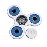 The Best Fidget Spinner with ceramic bearing and beautiful design, high speed & longest spinning time. Help relieve ADHD Anxiety, Stress,Quit Smoking, Autism. DISCOUNT 5%-CODE: EQZTTKLT (White-blue)